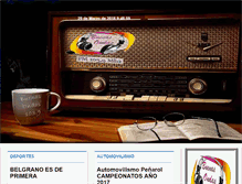 Tablet Screenshot of buenasondasfm.com.ar